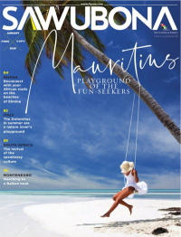 South African Airlines Onboard magazine - vegan travel